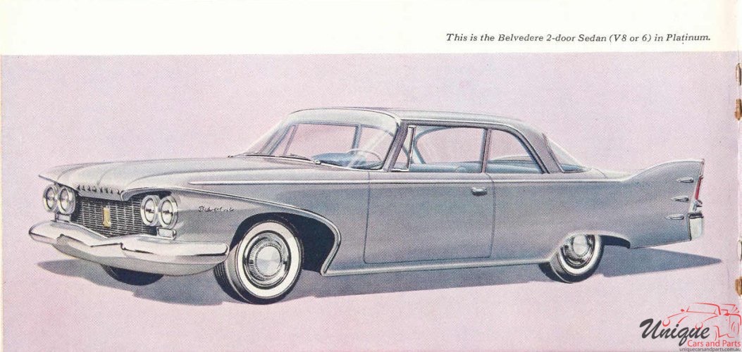 1960 Plymouth Brochure Page 4